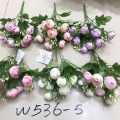 Colorful Artificial Flower Bouquet Simulation Bunch for Home Decoration